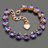 Aproce "Klasika (Tanzanite)" ar Swarovski™ kristāliem